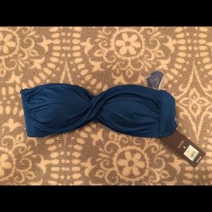 Mossimo Teal Bandeau Top